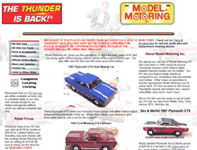 Tablet Screenshot of model-motoring.com